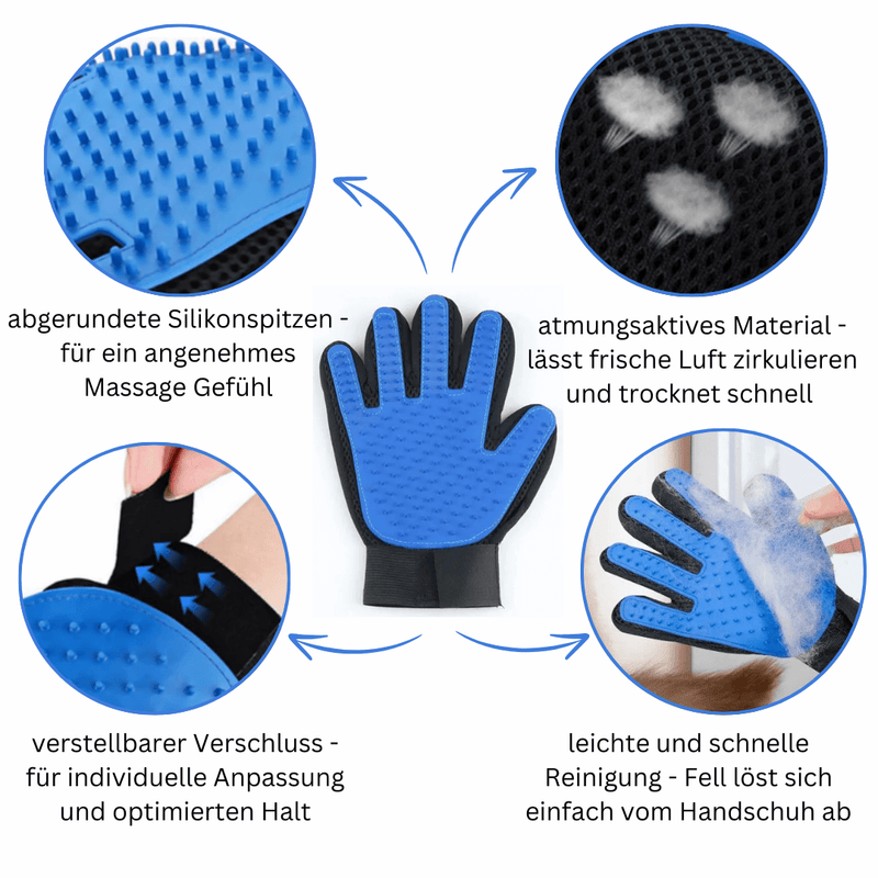 FellZauber – sanfter Pflegehandschuh für glänzendes und gesundes Fell