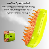 SteamSpa – wohltuende Dampfbürste für mühelose Fellpflege auf Knopfdruck