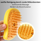 SteamSpa – wohltuende Dampfbürste für mühelose Fellpflege auf Knopfdruck