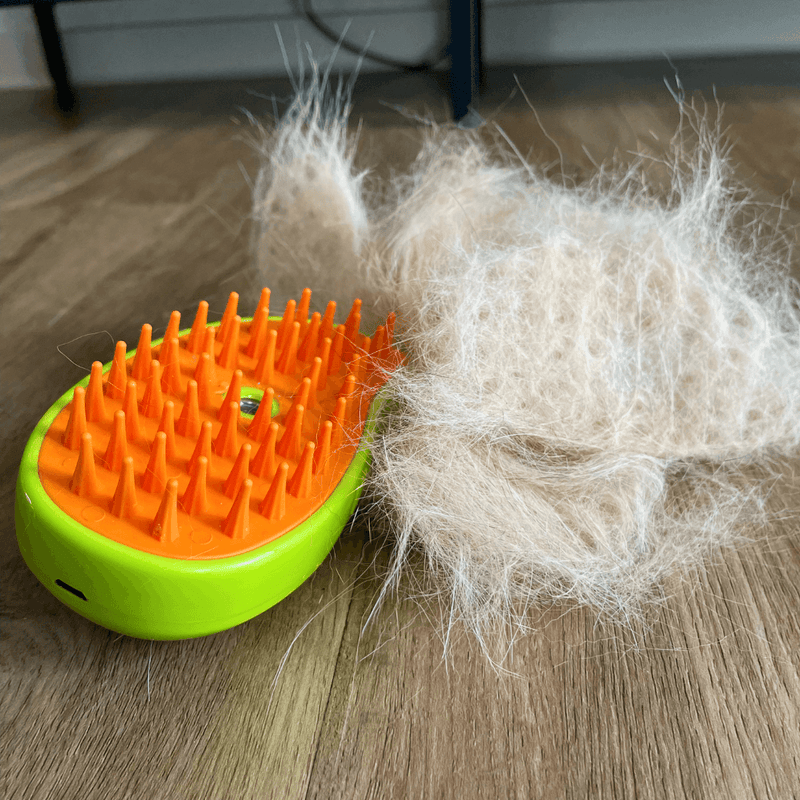 SteamSpa – wohltuende Dampfbürste für mühelose Fellpflege auf Knopfdruck